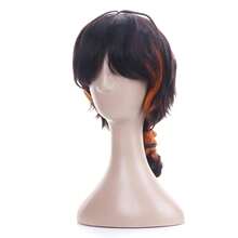Pro Female Plastic Abstract Mannequin Manikin Head Model Wig Hat Hair Display Stand Holder - Black - View 5