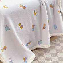 1PC 70*100cm/27.6*39.4in Baby Blanket, Soft And Comfortable, Newborn Blanket, Baby Room Supplies, All Seasons - Rainbow White - View 8