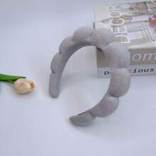 1pc Women Simple Cloud-Shaped Headband For Washing Face Hairband Diadema Hair Hoop