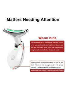 LED Micro-Current Massager Handset Firming Wrinkle Removal Device For Neck Face Skin Care Tightens And Lifts