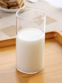 6 pezzi Bicchieri in vetro borosilicato trasparente da 250ml, resistenti al calore, semplici e dritti, adatti per bevande, succhi, birra, cocktail, per uso domestico, bar, ristoranti, feste di Natale e altre occasioni, articoli pratici e di alta qualità, facili da pulire, per elevare lo stile e brindare.