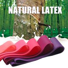 Resistance Bands For Legs And Glutes, Exercise Resistance Loop Bands Set For Home Gym Fitness, Yoga, Pilates, Strength Training, Workout Booty Bands With Carry Bag For Women (Set Of 5) - Pink - View 3