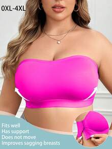 加大码日常舒适无钢圈扣文胸