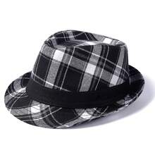 Sombrero de copa de estilo británico, sombrero de caballero nuevo europeo y americano, sombrilla para hombre, sombrero de Jazz, sombrero de fieltro para papá, sombrero de cubo, regalo NUGI - Rojo - Ver 2