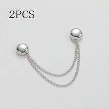 2pcs/4pcs/8pcs Adjustable Magnetic Leg Hem Clips, Detachable Trouser Leg/Sleeve Cuff Shortening Fastener, No-Sew Clothing Hem Clips - Multicolor - View 13