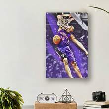 Framed Lurouya Vince Carter Basketball Player Poster Poster Album Cover Posters For Bedroom Wall Art Canvas Posters Music Album Cover Poster Room Decor,Home Deccor, Room Decor Wall Decor - Framed - View 4