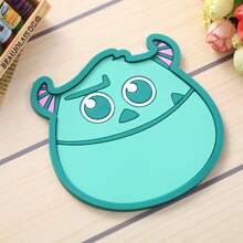 Cute Coaster Silicone Dining Table Placemat Kitchen Accessories Mat Cup Bar Mug Cartoon Animal Drink Pads Cartoon Heat-Resistant Tableware Pot Mat, Cup Mat, Bowl Mat, Waterproof Plate Mat