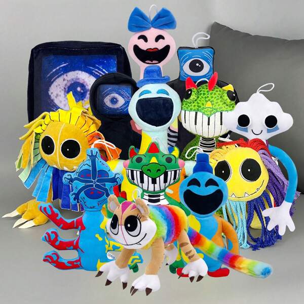 Novo 1pc 30cm Poppy Pianosaurus Song Plush Cartoon Nightmare Game Yarnabys Lion Plushie Soft Stuffed Pillow Doll Toy For Kids Jingle Plush Toy