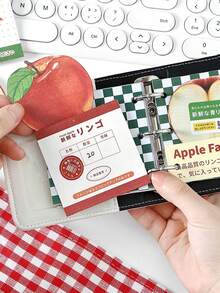 1 包什锦日式新鲜食物和咖啡主题纸质贴纸、剪贴簿/日记/DIY 装饰用品、学校用品、返校 - 彩色 - 查看 5