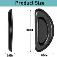 10 对升级版柔软硅胶眼镜鼻托，防滑鼻托适用于塑料眼镜框和太阳镜