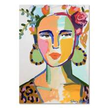 1 buc tropical colorat fată mașină floare Koala leopard perete artă pânză pictură postere perete pentru living decor cadouri cadru opțional