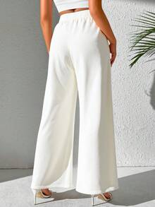 Women Pants - White - View 5