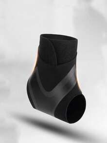 1/2/4pcs Ankle Brace Ankle Support Wrap, Ankle Sprain Protection For Basketball, Running, Sports, Professional Breathable - Black - View 6