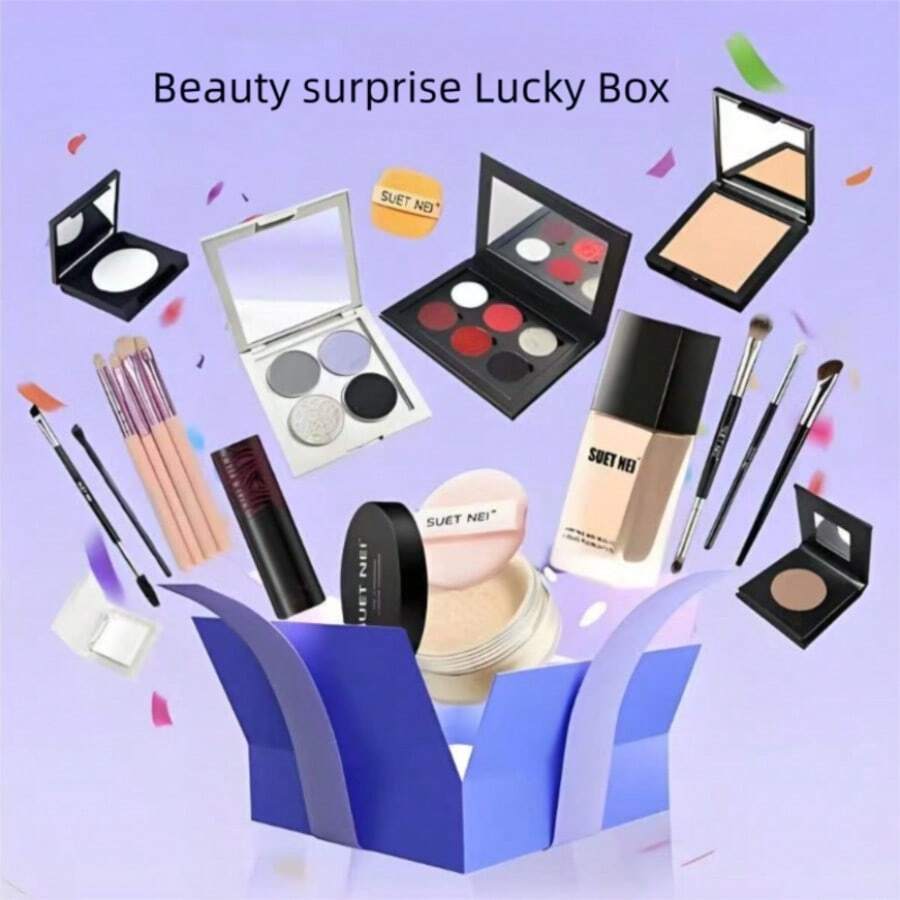 Beauty Discovery Blind Box: Unbox Lipstick, Lip Balm, Foundation And More Makeup Essentials For A Surprising Glow