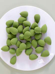 10/20/30 Stück Mini Make-up Schwämme, kleine Make-up Blender Schwämme, trockene & nasse Verwendung Make-up Schwamm Puder, Make-up, günstig, Raumdekoration, Schminktisch, Reise, Schlafzimmer, Make-up Accessoires, Puder, Make-up Blender, Puderpuff, Make-up Schwamm