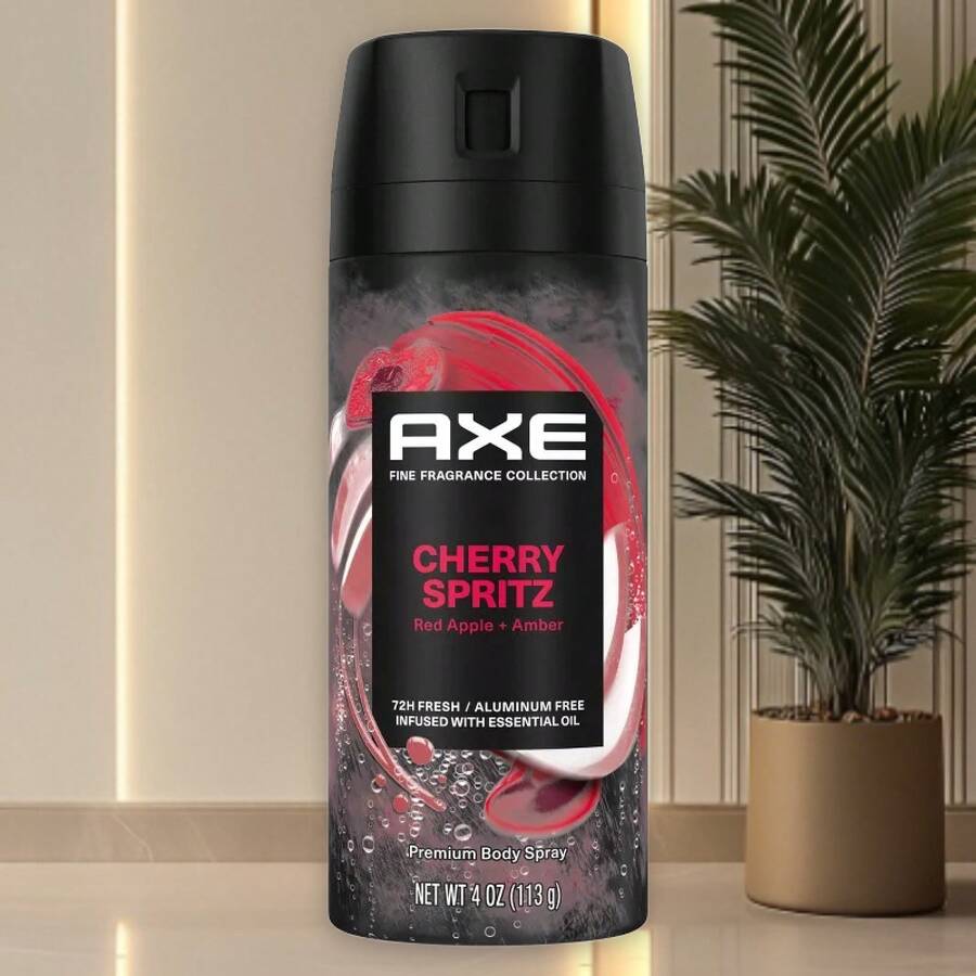 Axe Body Spray Fine Fragrance Cherry Spritz, Aluminum Free - 4.0oz - 1 - View 1
