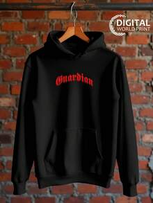 Guardian Angel Premium Unisex Sweatshirt Coat Ref-000022 - 黑色 - 查看 6