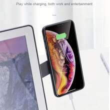 1 pieza Soporte magnético para cuaderno, Soporte plegable expandible para computadora portátil, teléfono y pantalla lateral de la computadora compatible con iPhone, teléfono Android, regalo para cumpleaños, familia, amigos, soporte para teléfono, accesorios para teléfono