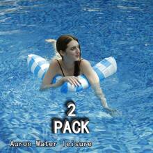 1 pieza Hamaca portátil de 4 en 1 para piscina, perfecta para viajes y fiestas en la piscina - Tumbona flotante multifuncional con asas cómodas, fácil de instalar y relajarse junto a la piscina