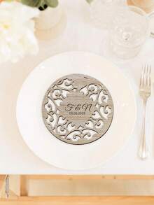 Wedding Favors In Bulk - Personalized Gift Coaster Favors - Rustic Wedding Favors For Guests- Wedding Shower Favors - Wedding Gift Coasters Wedding Favors For Guests In Bulk - Personalized Coasters - Custom Wood Coasters - Wedding Party Favors - Rustic Wedding Favors - Multicolor - View 10