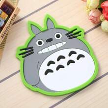 Cute Coaster Silicone Dining Table Placemat Kitchen Accessories Mat Cup Bar Mug Cartoon Animal Drink Pads Cartoon Heat-Resistant Tableware Pot Mat, Cup Mat, Bowl Mat, Waterproof Plate Mat