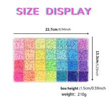 1 Box Clay Beads For Bracelet Making Kit 28 Colors Flat Round Polymer Clay Spacer Heishi Beads For Jewelry Making