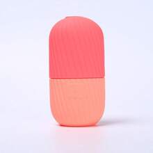 1pc Fragrance-Free Silicone Facial Massage Ice Ball - Reusable Cooling Roller For Skincare, Depuffing And Toothache Relief - No Battery Required