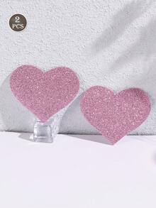 2pcs-10pcs Disposable Nipple Covers, Seamless Breathable Self-Adhesive Invisible Bra, Women's Lingerie & Underwear Accessories,Low Cut Evening Dresses, Bras, Underwear Accessories, Nipple Covers To Prevent Exposure, Wedding Photography Supplies, Wedding Clothing Accessories For Rave - Multicolor - View 14