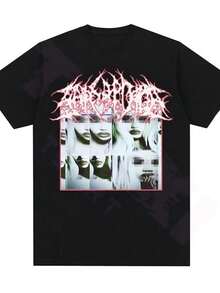 Unisex T-Shirt 100% Cotton Streetwear New Arrival Shipping Various Colors!! PLUS SIZE - 黑色 - 查看 2