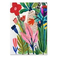 1 buc tropical colorat fată mașină floare Koala leopard perete artă pânză pictură postere perete pentru living decor cadouri cadru opțional