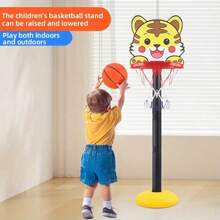 Set di canestro da basket regolabile mini per adolescenti - Comprende un pallone da basket, ottimo per gioco indoor/all'aperto e regalo di compleanno, colore blu