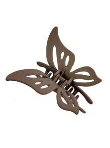 1 pezzo Fermaglio per capelli con design a farfalla, colore unito, carino e versatile. Elegante fermaglio per capelli a farfalla di nuovo stile cinese, fresco e insolito, decorazione vintage di lusso per Ognissanti. Ottimo regalo, fermagli per capelli estivi, pinze per capelli, morsetti per capelli, Molletta per capelli
