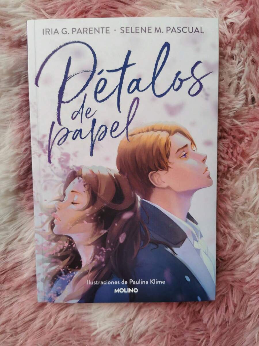 Libro pétalos de papel - Libro único - Ver 1