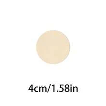 10pcs/Pack 3/5/8/10cm Wood Cutout Discs, DIY Laser Cutting Decorative Wooden Slices, Poplar Wood Geometric Coasters, Home Decor Round Wooden Pieces - Multicolor - View 21
