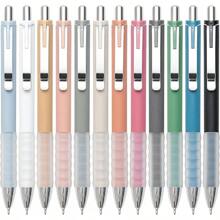 Ballpoint Pens Black Medium Point 1mm Pen With Super Soft Grip Ball Point Pen For Men Women Retractable Pens (Silver-12 Pcs)