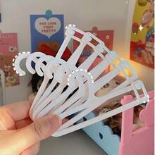 17cm Doll Clothes Hanger, Dedicated Hanger 10/15/20cm, Doll Clothes Display Rack, BJD Doll Clothes Hanger, Clothes Rack, Shoe Rack For Labubu, Versatile Display And Storage Solution For Miniature Wardrobes, Keeps Outfits Neatly Arranged, Supports Quick Outfit Changes, Durable Frame With Soft Edges, Compatible With Multiple Doll Sizes, Ideal For Collectors, Studios, And Showroom Photography Setups