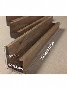 Supporto da parete in legno per esposizione di dischi in vinile, mensola porta dischi da parete, arredamento per camera da letto, soggiorno, ufficio