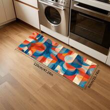 1/2 Piezas Felpudo de cocina minimalista moderno, adecuado para interior/exterior, absorbente de agua y antideslizante, aplicable a dormitorio, baño, cocina, entrada - Decoración del hogar lavable a máquina