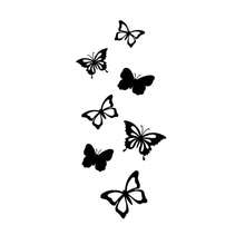 Premium Vinyl Butterfly Car Sticker - Durable Appearance Decorative Stickers Only - one-size - View 6