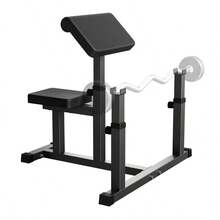 Banco De Rizos Predicador Maquina De Rizos De Biceps Equipo De Entrenamiento De Triceps Para Gimnasio En Casa - asPic - View 1