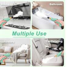 Limpiador de vapor de mano con pantalla táctil inteligente, - Azul menta - Ver 6