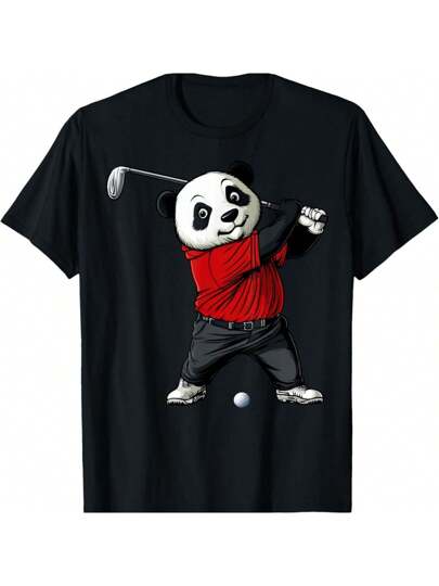 パンダゴルフパンダ Tシャツ | SHEIN JAPAN
