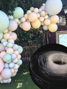 1/3 Roll 5m Double-Hole Balloon Chain, Balloon Arch, Birthday Decoration, Wedding Decor, Arch Decor, Ribbon Decor, Mother's Day, Graduation Certificate