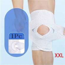 Rodillera elástica presurizada - Rodillera deportiva de spandex para hombres y mujeres -, equipo de fitness y voleibol - Lavar a mano, cierre de puntada para exteriores, deportes, viajes, hogar, oficina, escuela