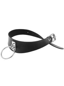 1 PIEZA Accesorios de lencería sexy, gargantilla gótica, collar punk negro, collar gótico, Harajuku Emo, gargantilla, accesorios de moda oscura para Halloween