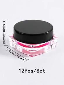 12 pièces/set Kit de matériel de remplissage de résine pailletée fluorescente, poudre de pigment de résine époxy colorée, pour moules de résine, fournitures pour la création de bijoux, fournitures artisanales DIY