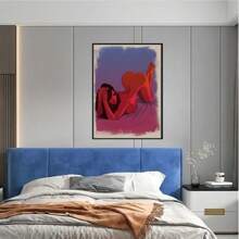 1/3PCS Optional Frame Posters Wall Arts Modern Romantic Woman Men Posters Living Room Decor ,Wall Art With Frame