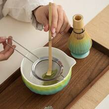 High-Quality Matcha Set! Hammered Matcha Bowl + Matcha Whisk, Traditional Chinese Song Dynasty Tea Ceremony Tools, Japanese Style Tea Utensils, Portable Gift Box Back To School