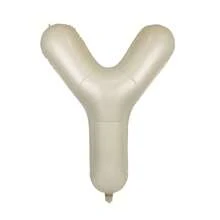 Balão de Letra em Folha de Alumínio Branco Creme de 40 Polegadas com 26 Letras, Adequado para Festas de Aniversário, Dia dos Namorados, Temas de Casamento, Formatura, Aniversário, Decoração de Balões para Festa de Carnaval, Itens de Decoração de Festa Livremente Combináveis