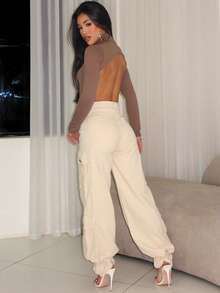 BODY JHULI - POLYAMIDE - 摩卡棕 - 查看 1